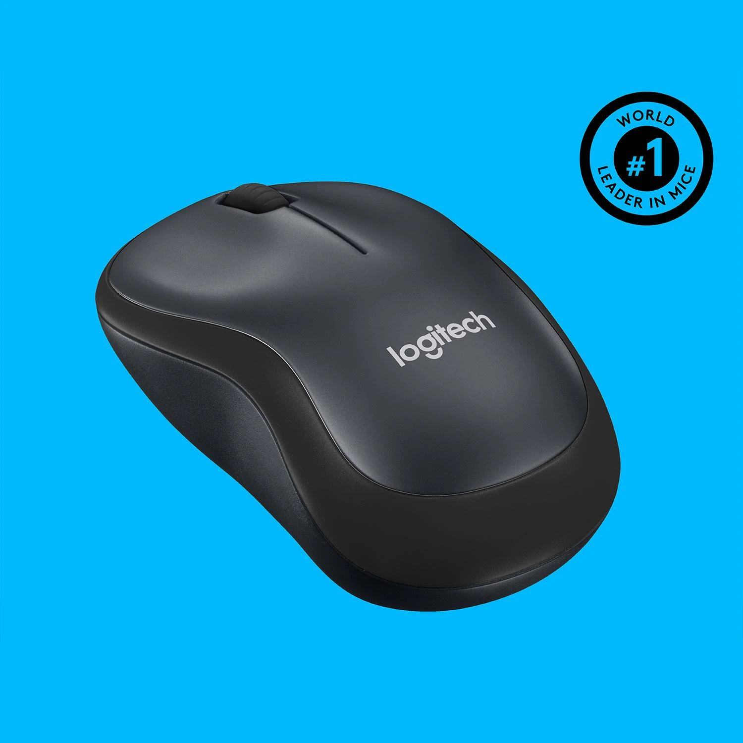 Belaidė pelė LOGITECH M220 Silent Juodai pilka