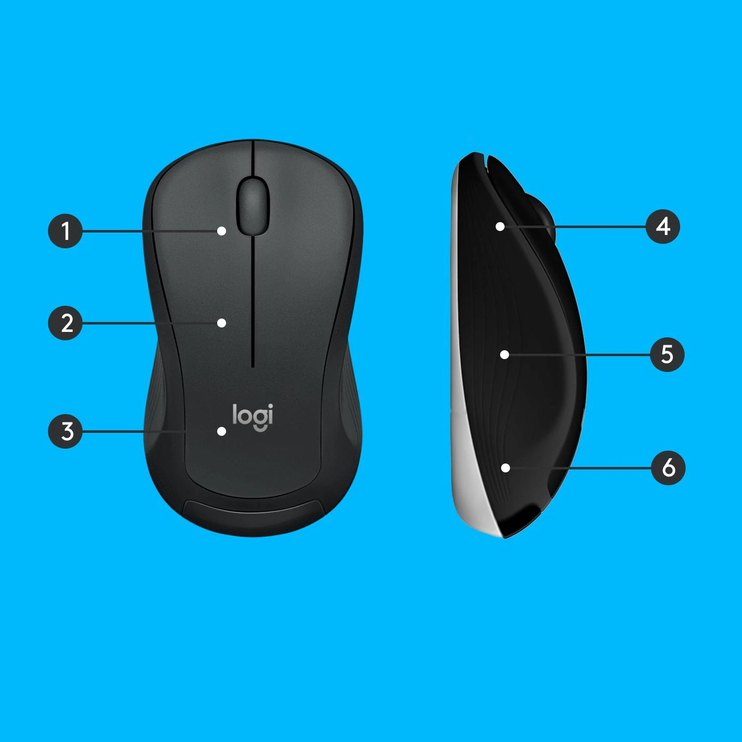 Belaidis pelės ir klaviatūros rinkinys Logitech MK540 Advanced, išdėstymas: US tarptautinis (Qwerty)