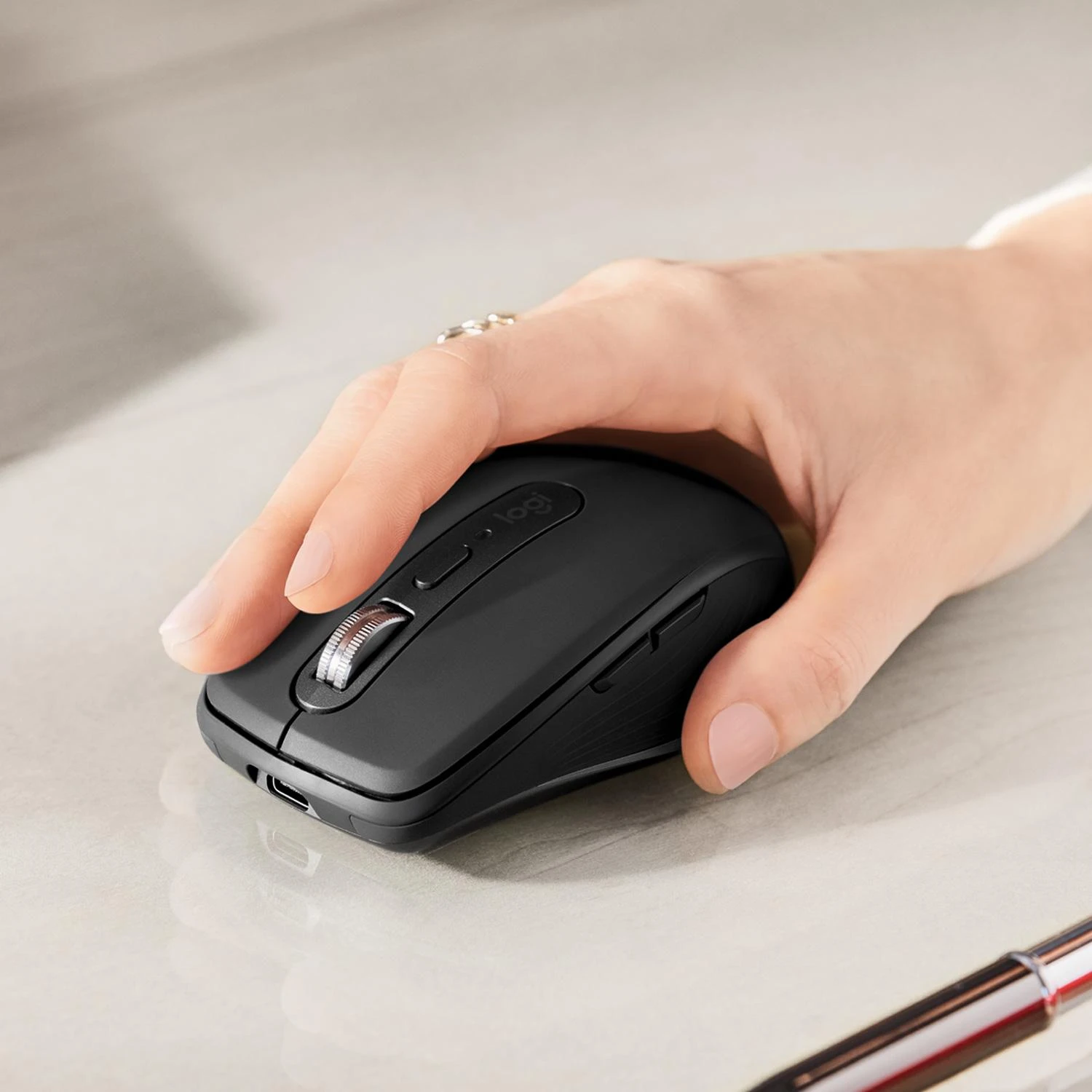 Belaidė pelė Logitech MX Anywhere 3, Juodos spalvos