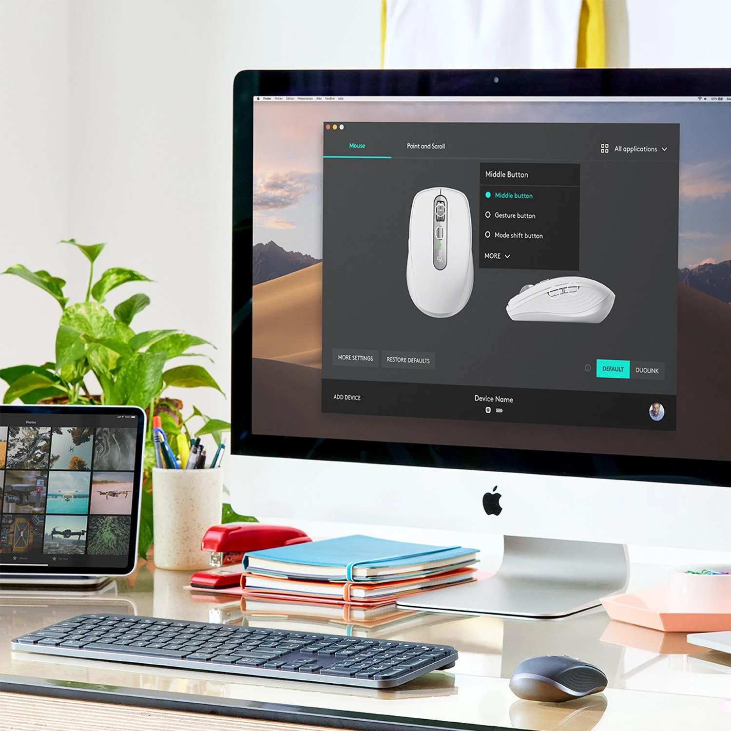 Belaidė pelė Logitech MX Anywhere 3, Juodos spalvos