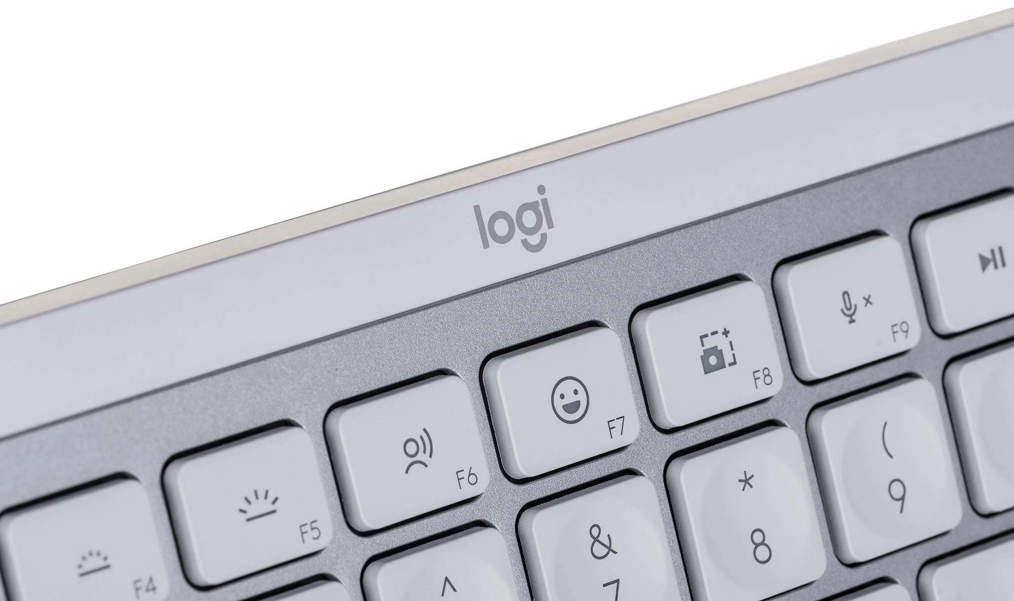 Minimalistinė Belaidė Klaviatūra su apašvietimu Logitech MX Keys Mini, Pilkos spalvos, US tarptautinis (Qwerty) išdėstymas