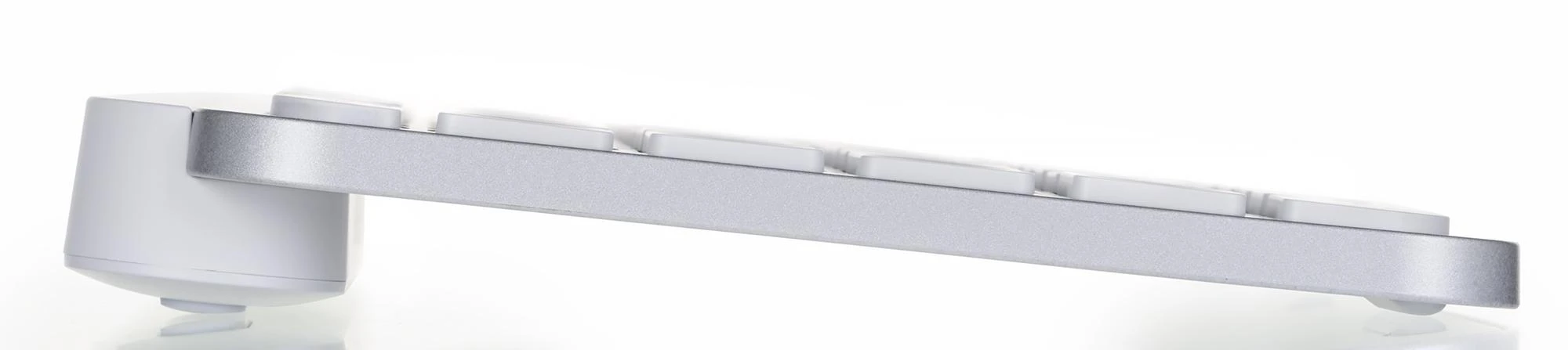 Minimalistinė Belaidė Klaviatūra su apašvietimu Logitech MX Keys Mini, Pilkos spalvos, US tarptautinis (Qwerty) išdėstymas