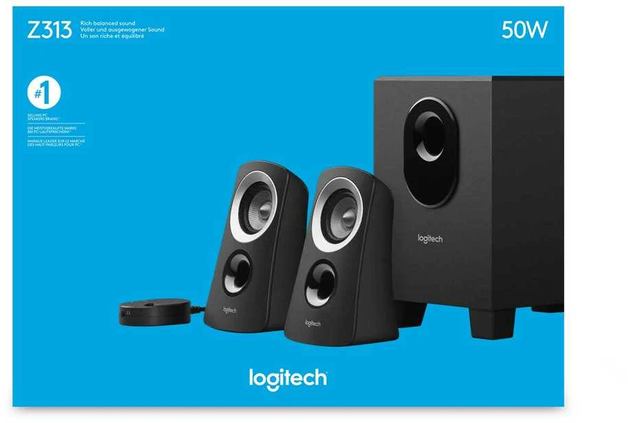 Kompiuterio kolonėlės LOGITECH Z313 2.1 garso kolonėlės