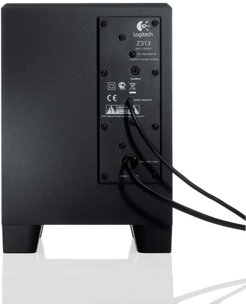 Kompiuterio kolonėlės LOGITECH Z313 2.1 garso kolonėlės