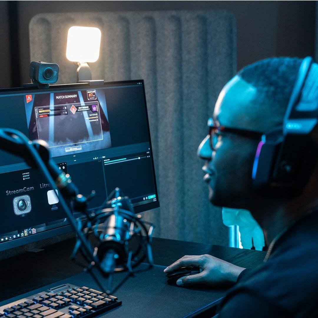 Internetinė kamera Logitech StreamCam FHD 1920 x 1080 pikseliai USB 3.2 Gen 1 (3.1 Gen 1) Juoda