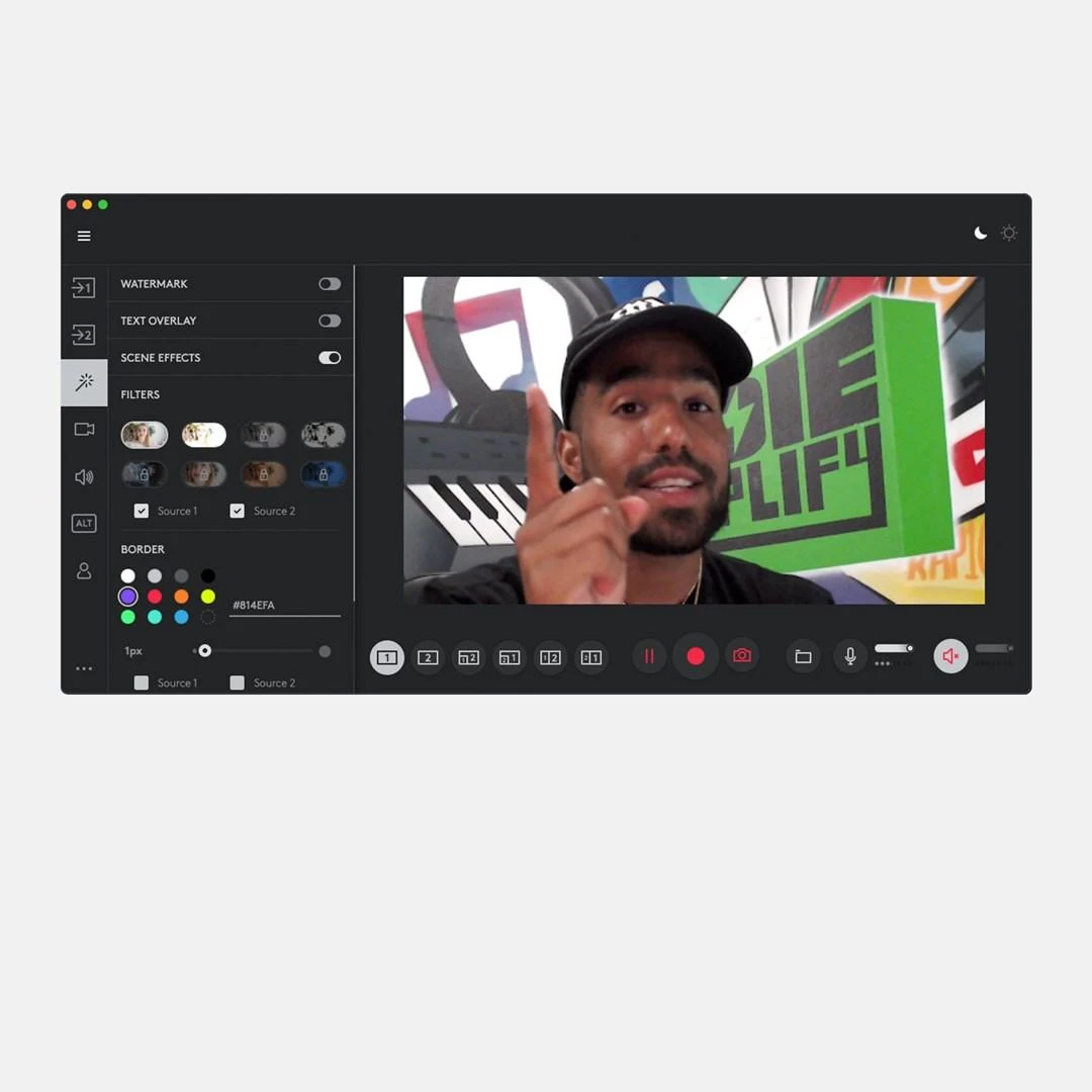 Internetinė kamera Logitech StreamCam FHD 1920 x 1080 pikseliai USB 3.2 Gen 1 (3.1 Gen 1) Juoda