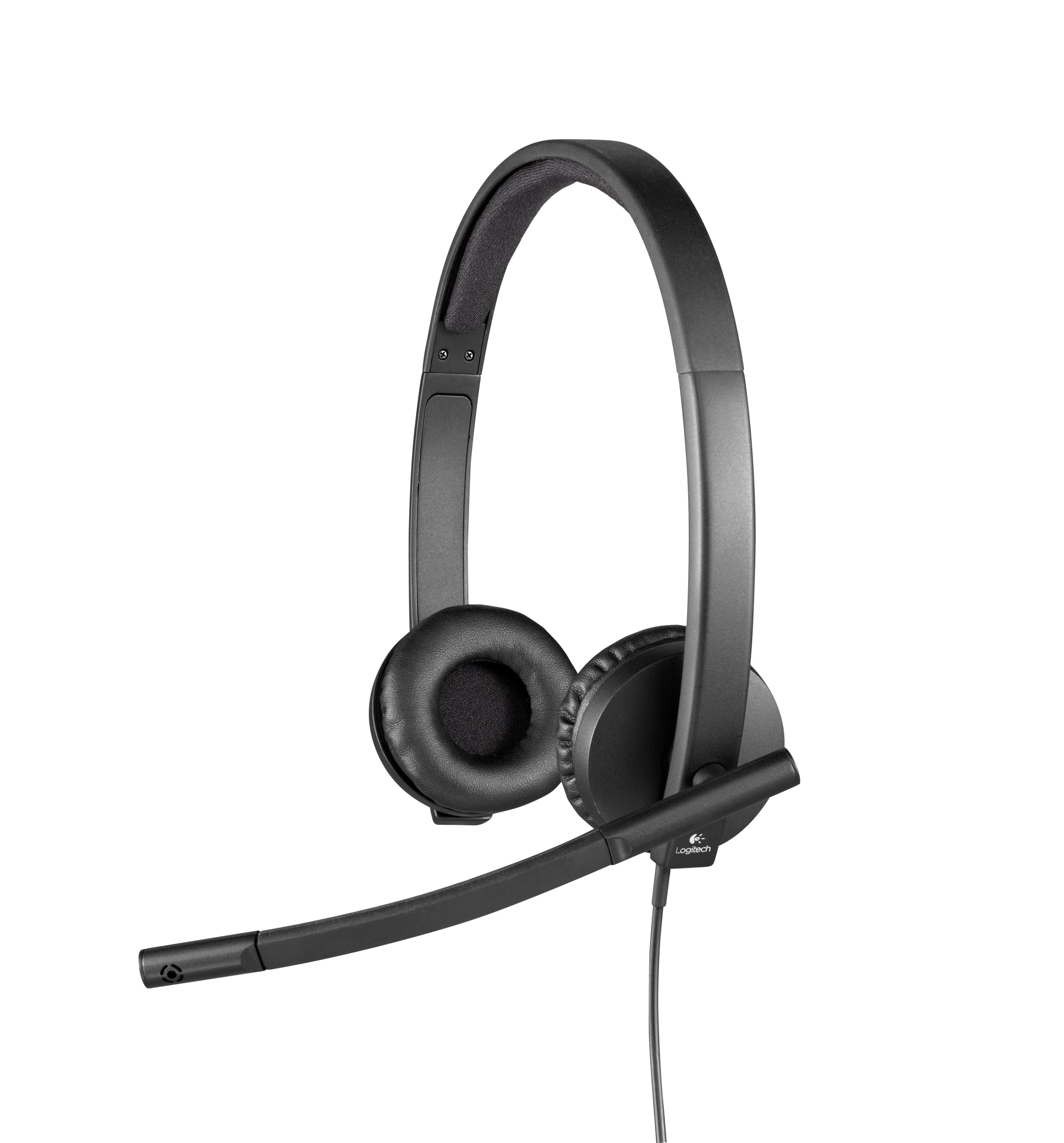 LOGITECH USB Ausinės H570e Ausinės on-ear su laidu