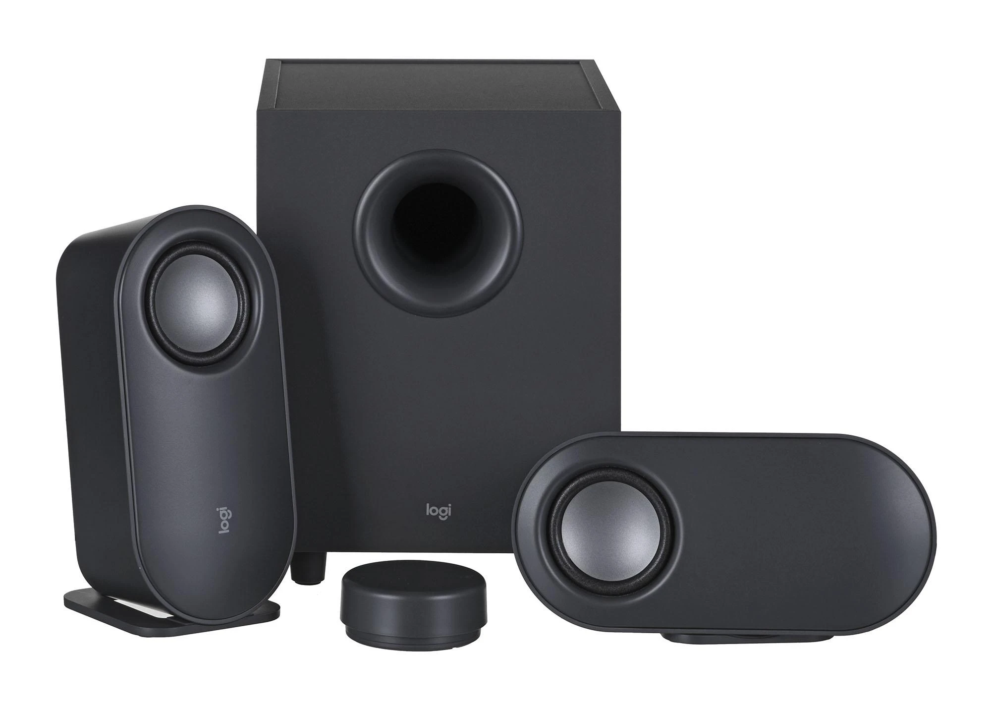 Logitech Z407 Bluetooth kompiuterio garsiakalbiai su žemųjų dažnių garsiakalbiu ir belaidžiu valdymu