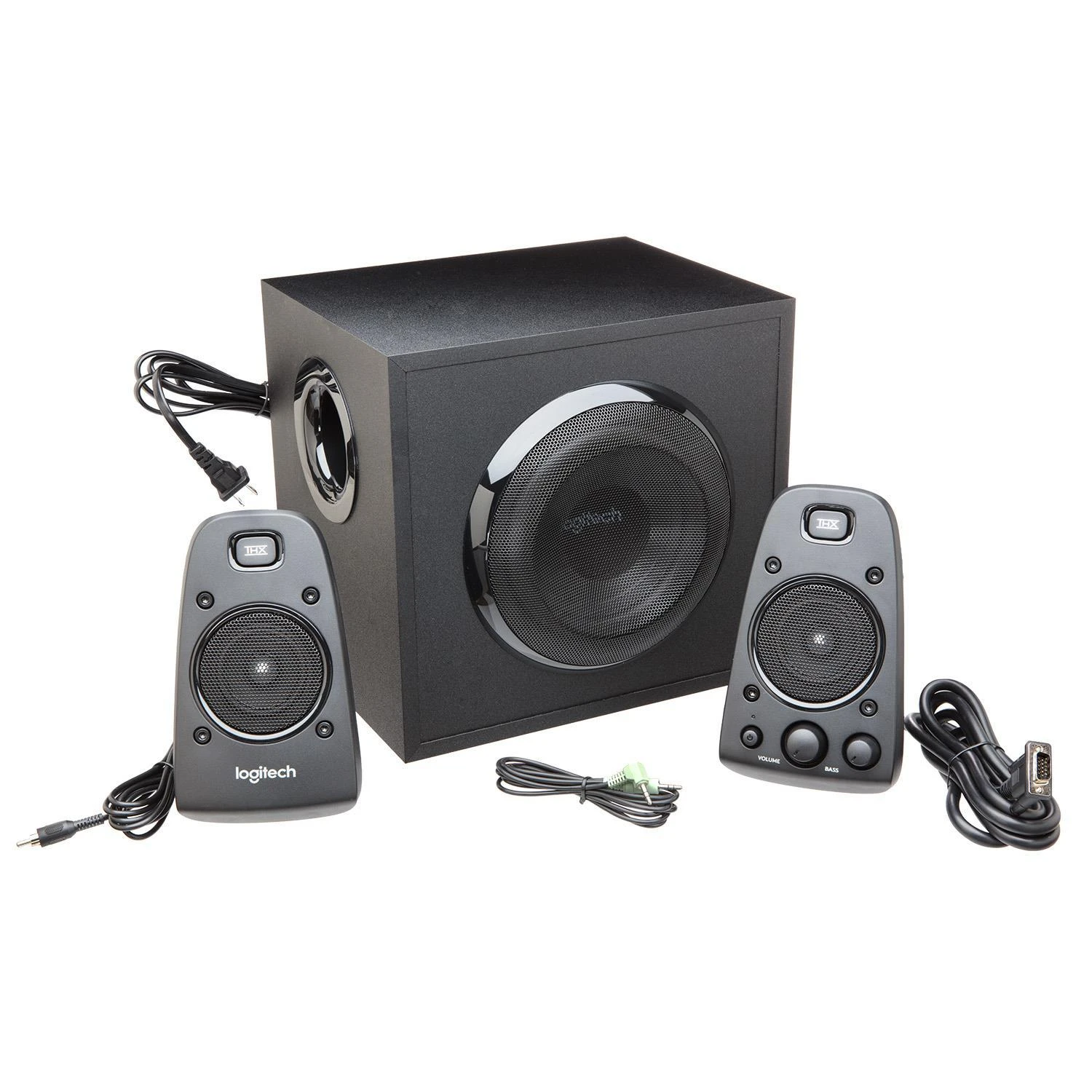 Kompiuterio kolonėlės Logitech Z623 / 2.1 THX 200W su Subwoofer (980-000403)