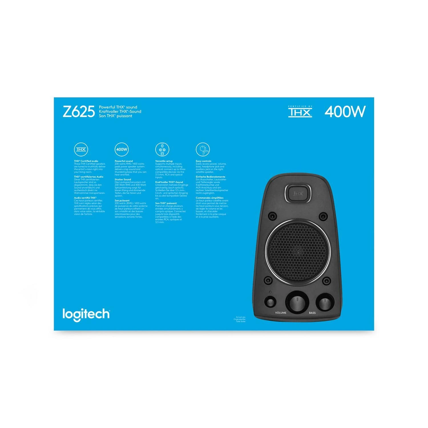 Kompiuterio kolonėlės Logitech Z625 2.1 (980-001256)