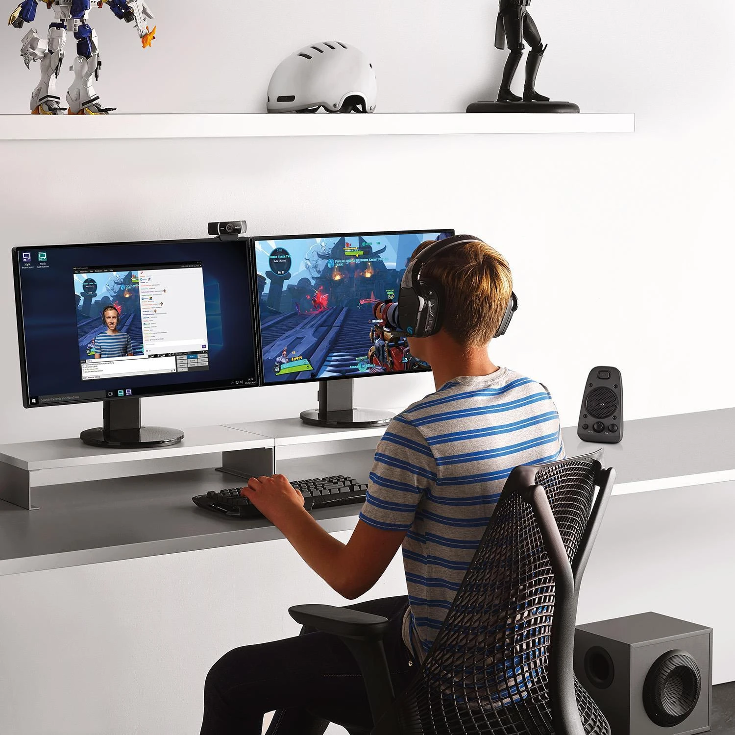 Kompiuterio kolonėlės Logitech Z625 2.1 (980-001256)