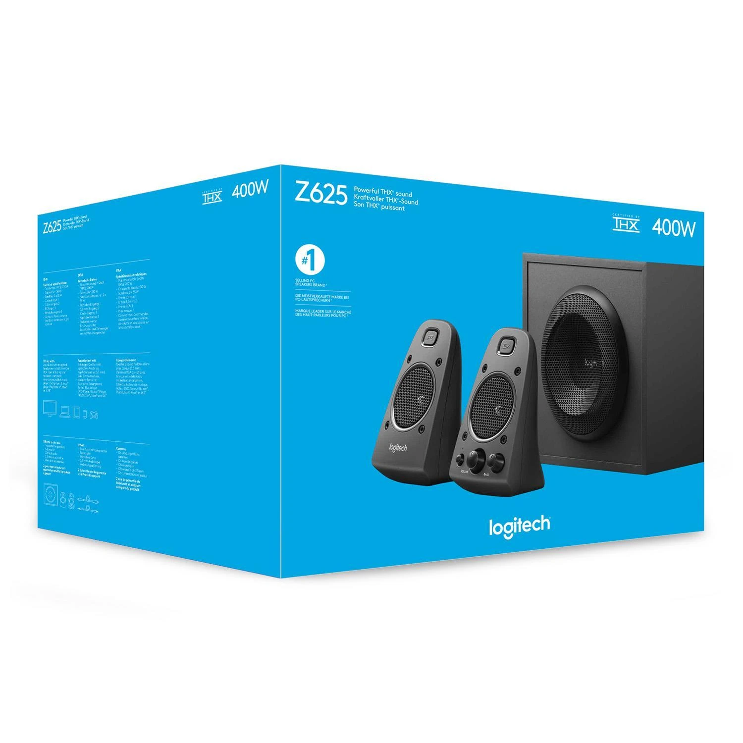 Kompiuterio kolonėlės Logitech Z625 2.1 (980-001256)