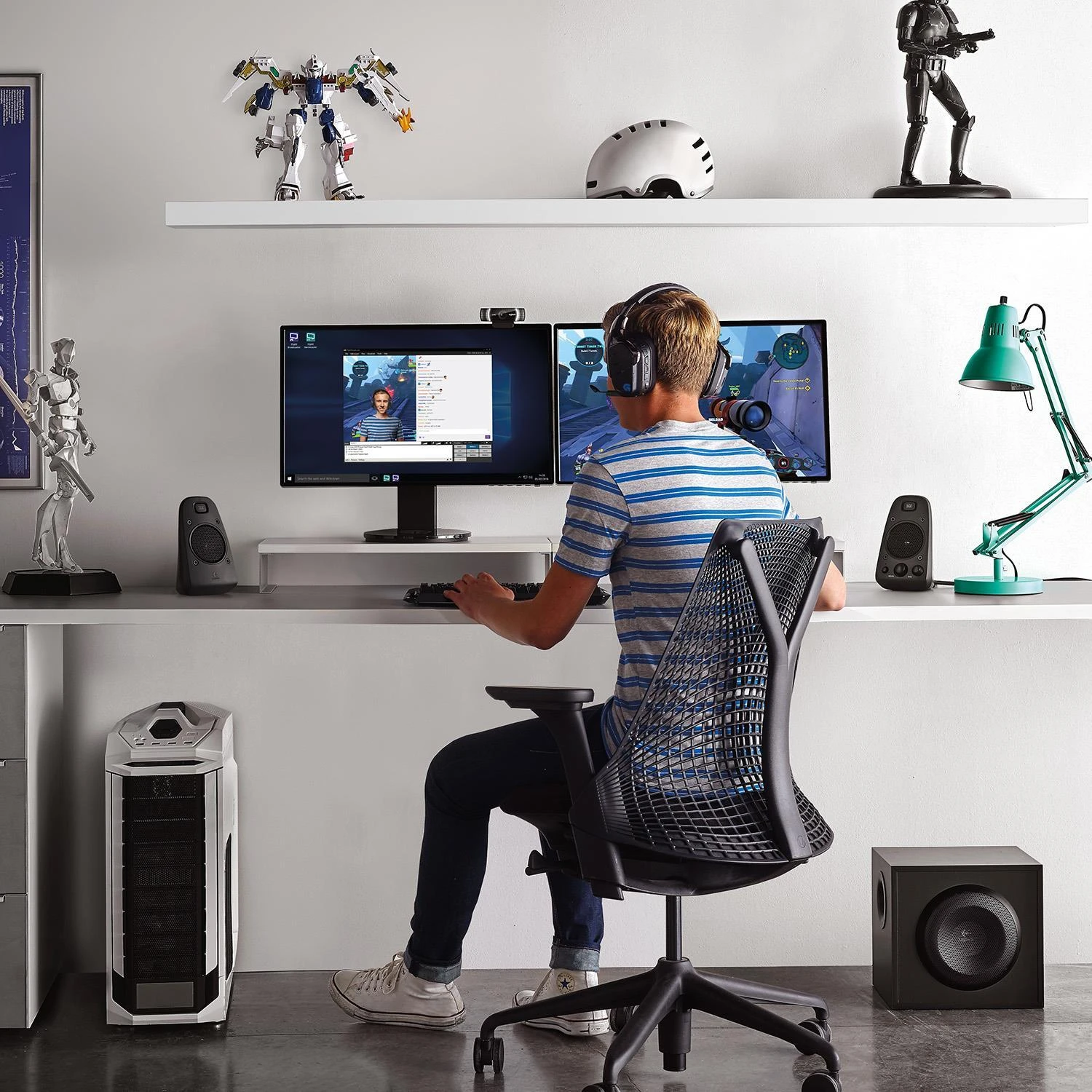 Kompiuterio kolonėlės Logitech Z625 2.1 (980-001256)