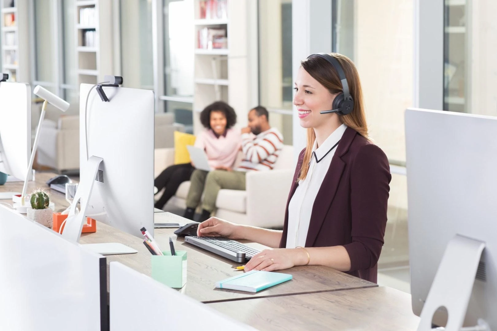 Belaidės Universalios ausinės Logitech UC Zone Wireless, Bluetooth, su mikrofonu