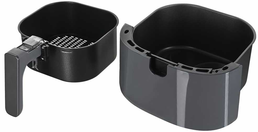 Gruzdintuvė Philips | Airfryer Connected | HD9255/60 | Galia 1400 W | Talpa 4,1 L | Rapid Air technologija | Pilkas