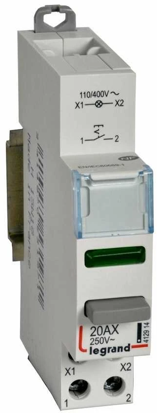 Legrand Bistable modulinė jungtis su LED lempa 1Z 20A 110 / 400V AC LP451 (412914)