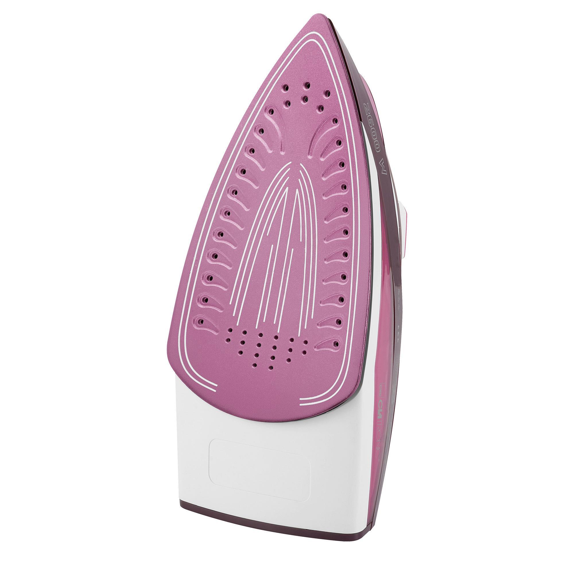 Garų Lygintuvas - Clatronic DB 3705 2600 W Keraminis Padas Rožinė