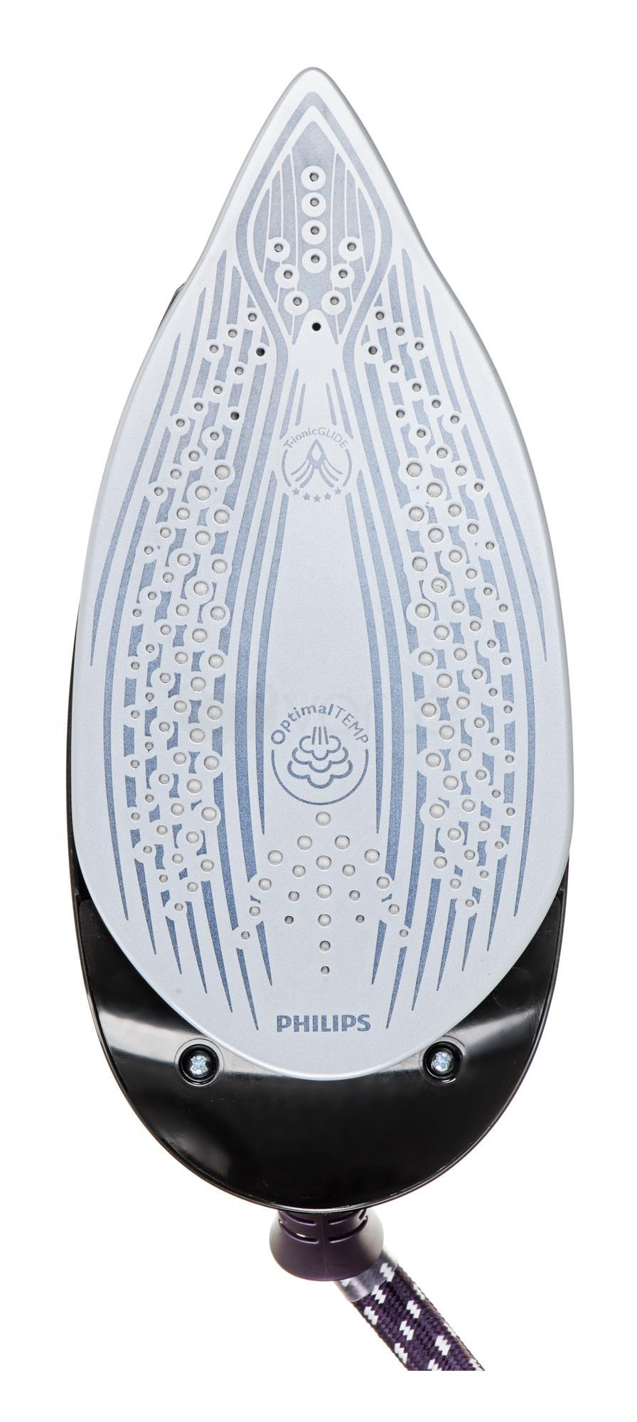 Lygintuvas su garų generatoriumi Philips GC9650/80 (2400W; spalva violetinė)