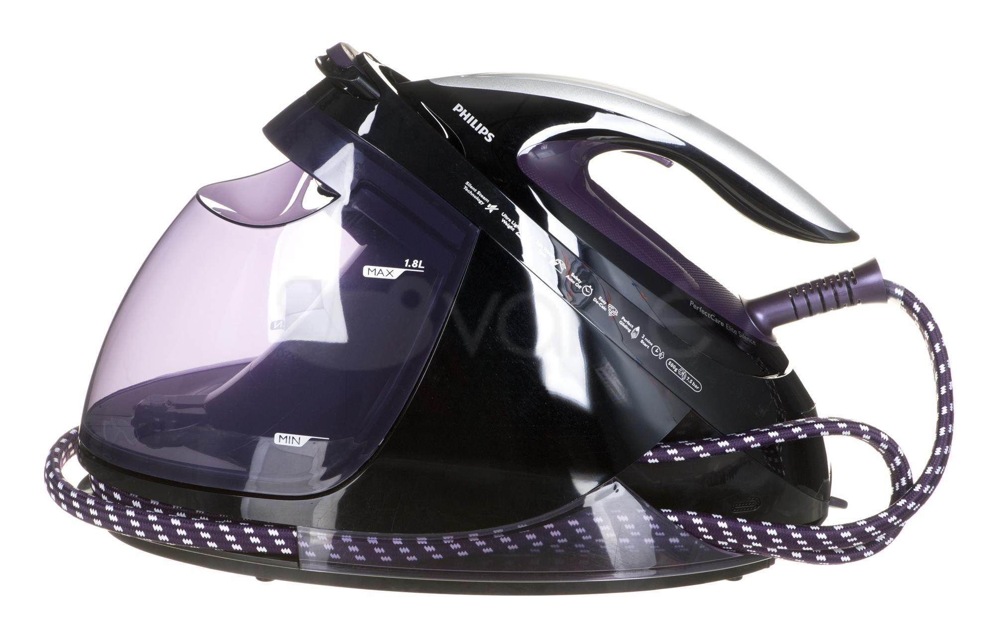 Lygintuvas su garų generatoriumi Philips GC9650/80 (2400W; spalva violetinė)