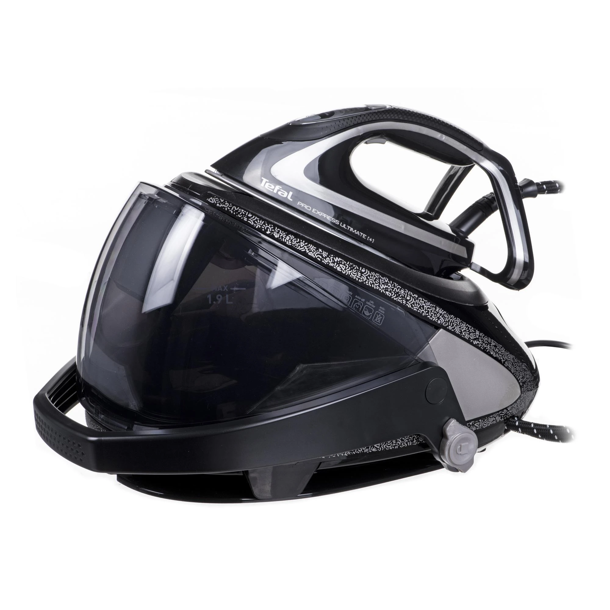 Lygintuvas with steam generator Tefal Pro Express Ultimate GV 9620 (juodos spalvos)