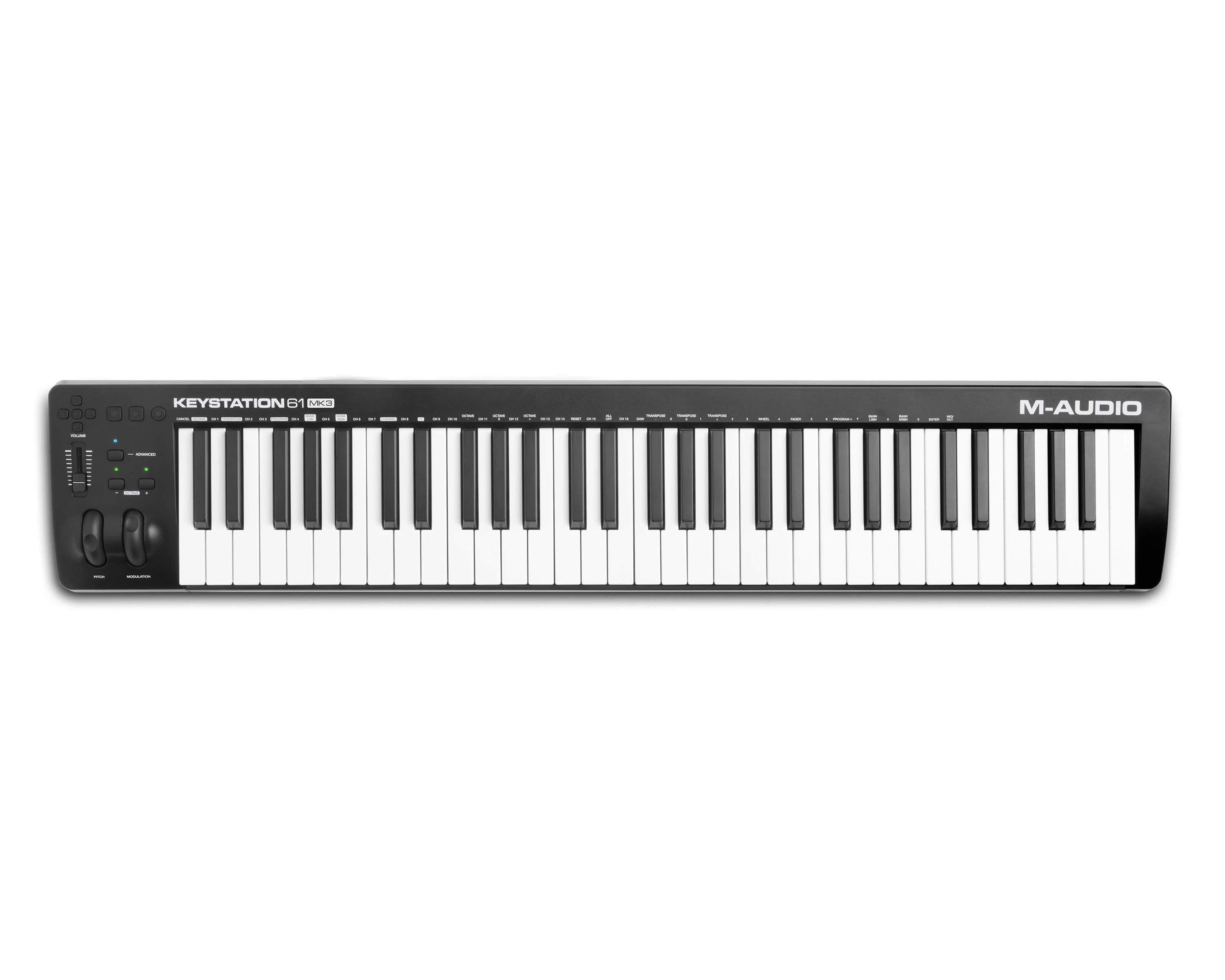 M-AUDIO Keystation 61 MK3 MIDI klaviatūra