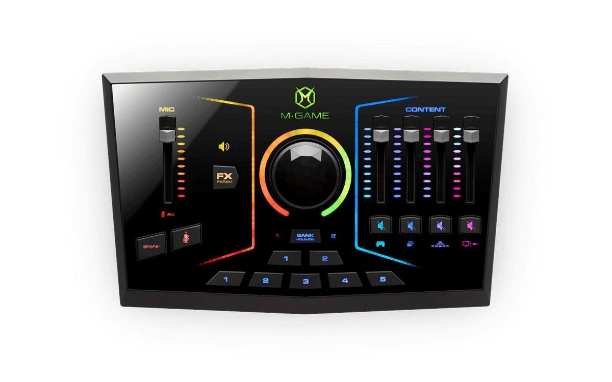 M-AUDIO M-GAME RGB Dual - USB sąsaja