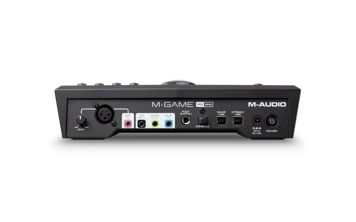 M-AUDIO M-GAME RGB Dual - USB sąsaja