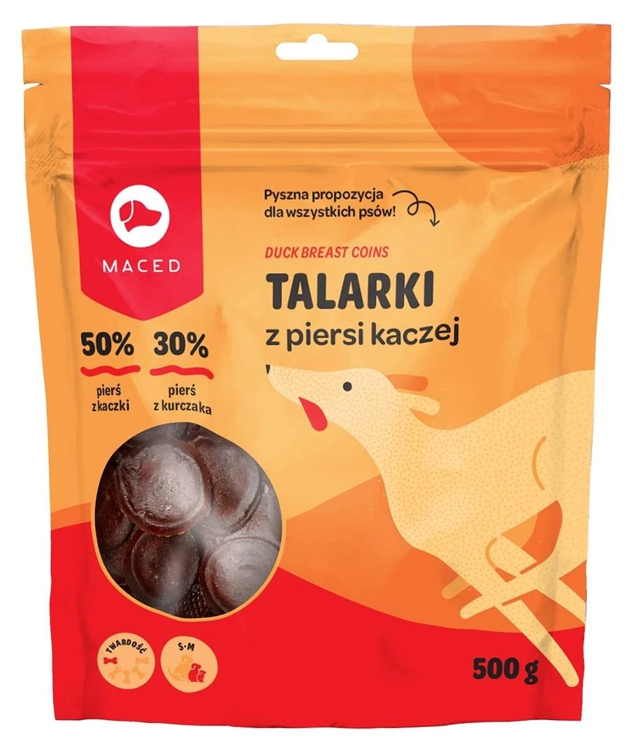 Šunų Skanėstai - MACED Anties Traškučiai 500g