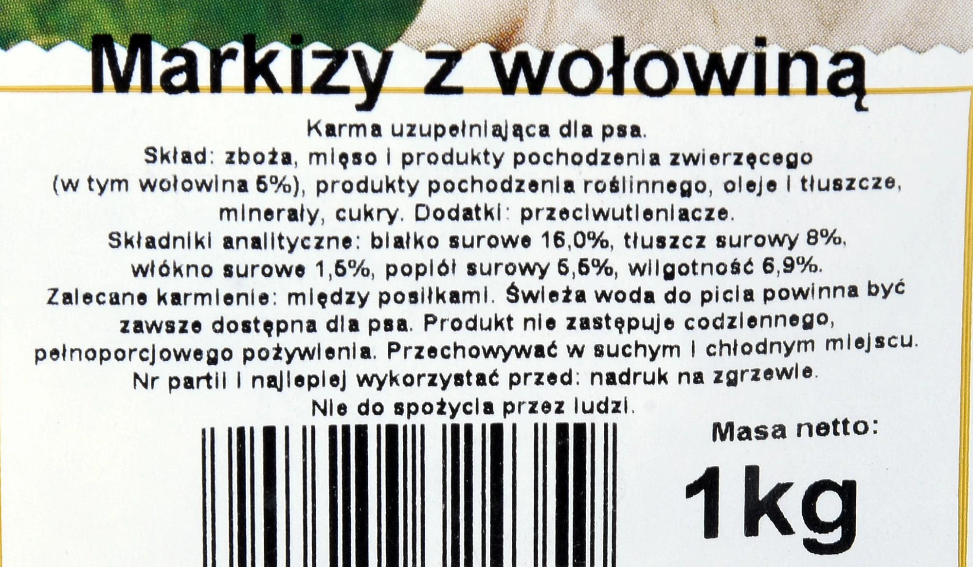 Šunų Skanėstai - MACED Jautienos Marquisas 1kg Treniruotės Sausainiai