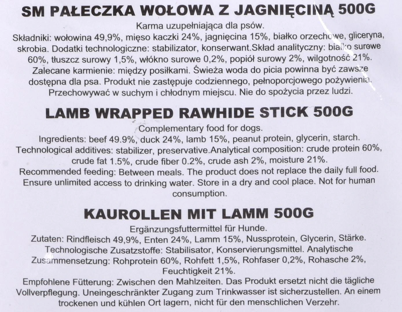 MACED Skewer avienos lazdelė - Šuns skanėstas - 500g