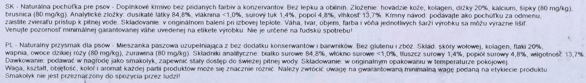 Maced MIRA MAR BOW WOW VAMZDŽIAI SU BLOKULIAIS 50vnt.