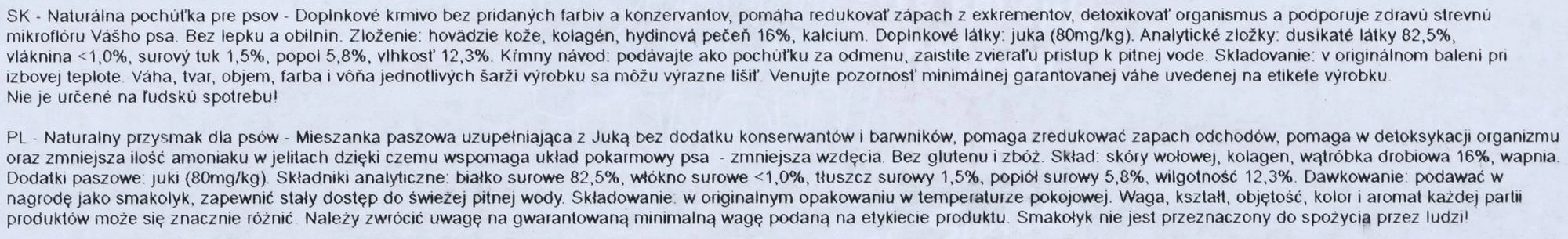 Maced Mira Mar Sro Skanėstas šunims pagaliukas su juka 1 vnt