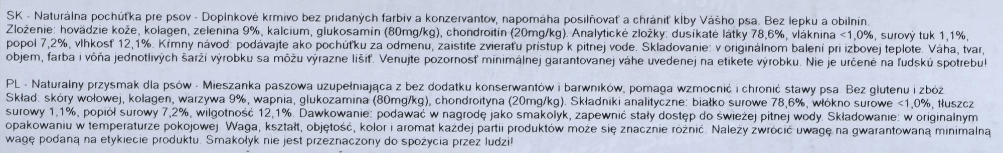 Maced Smulkintas skwark su gliukoze