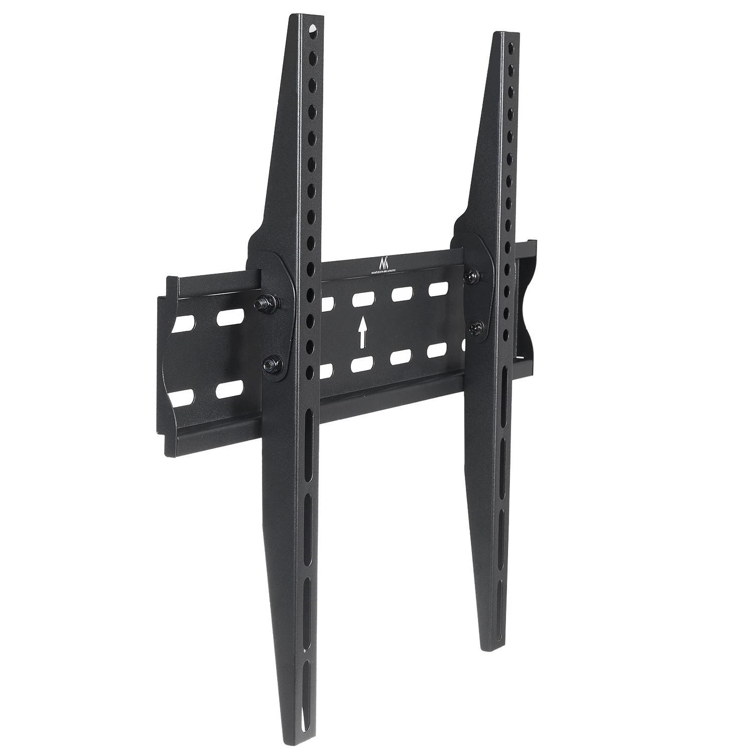 „MACLEAN BRACKETS MC-862“ originalus ypač tvirtas, reguliuojamas, lengvai montuojamas televizoriaus laikiklis, 26–55 colių, 40 kg, universalus, juodas, max. 400 x 400 cm.