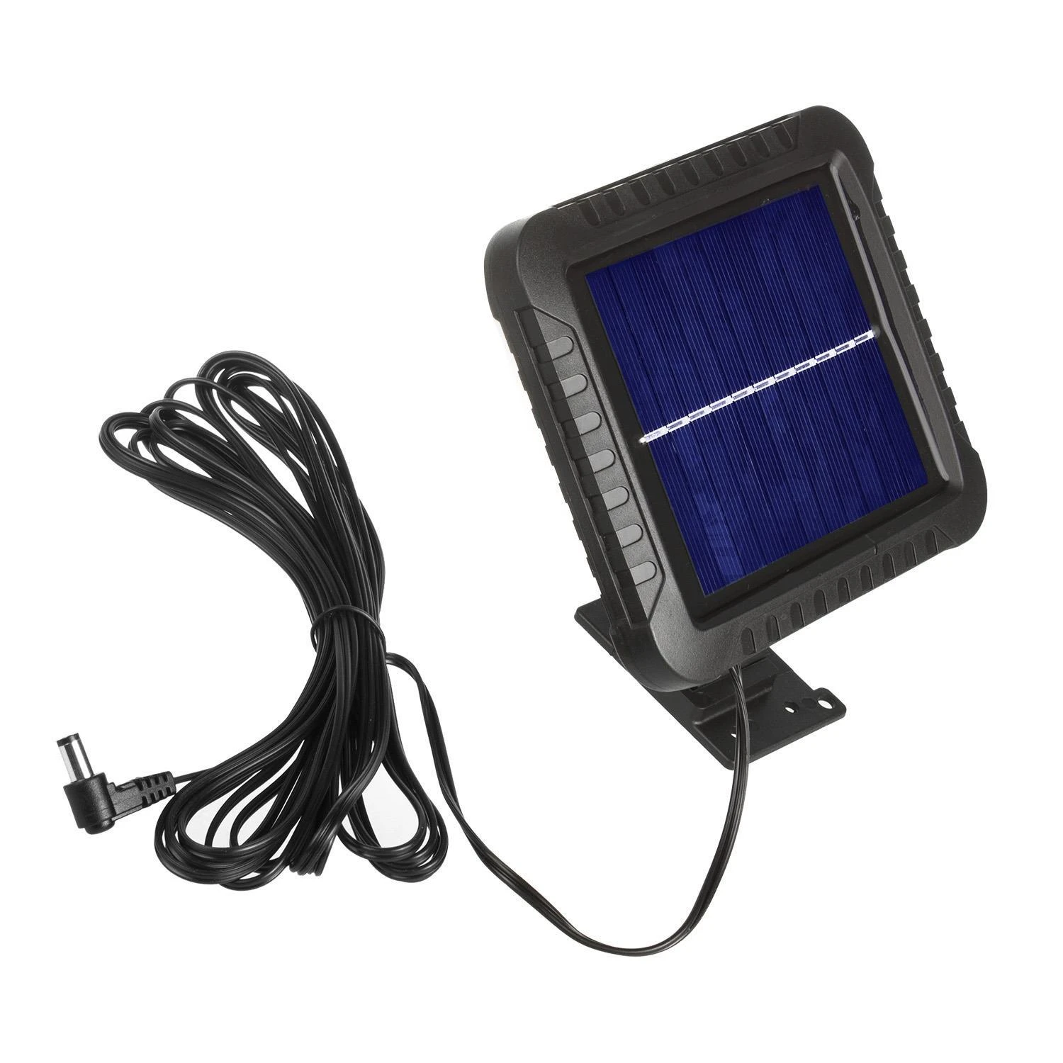 Saulės šviesos diodų prožektorius su judesio detektoriumi Maclean MCE438, IP44, 5W, 400lm, 6000K, ličio akumuliatorius 1300 mAh, 5,5 V DC