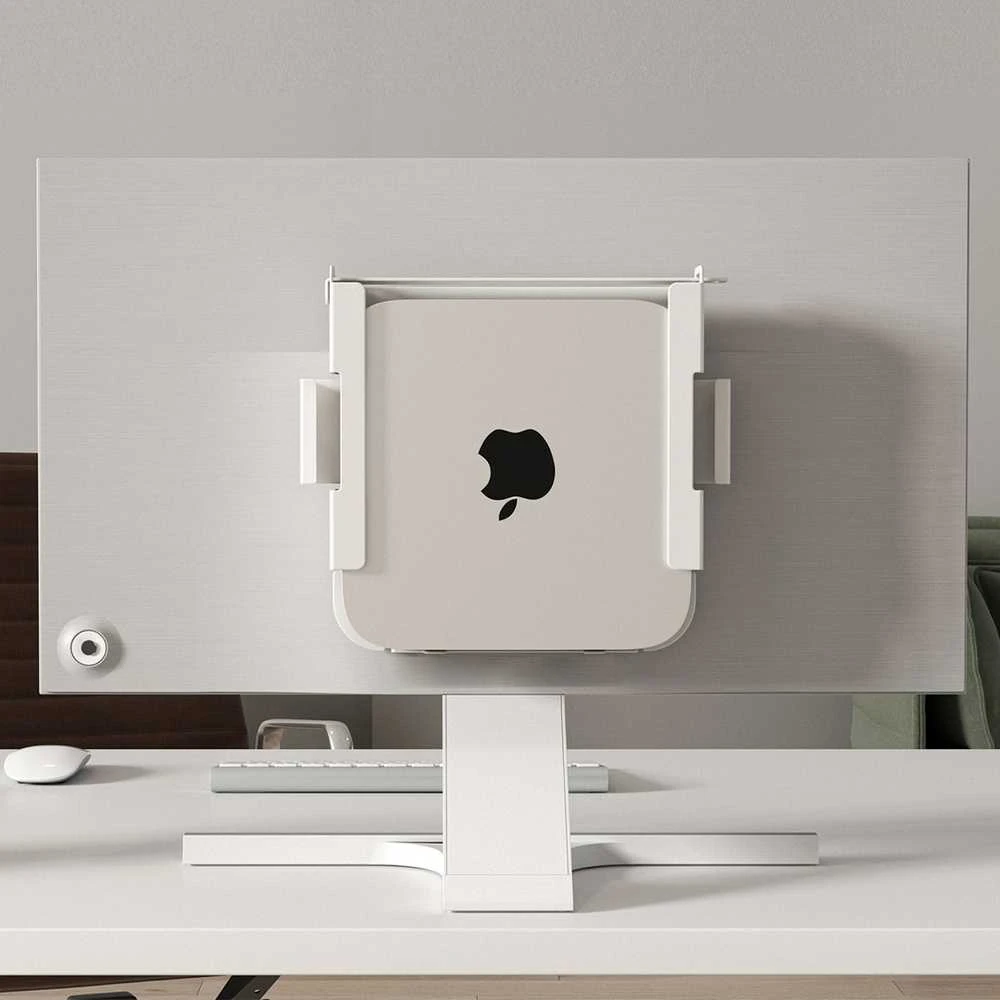 Laikiklis Maclean MC-473 MAC Mini Mount, VESA 75x75 100x100 Suderinamas su Mac Mini, pagamintas po 2014 m.