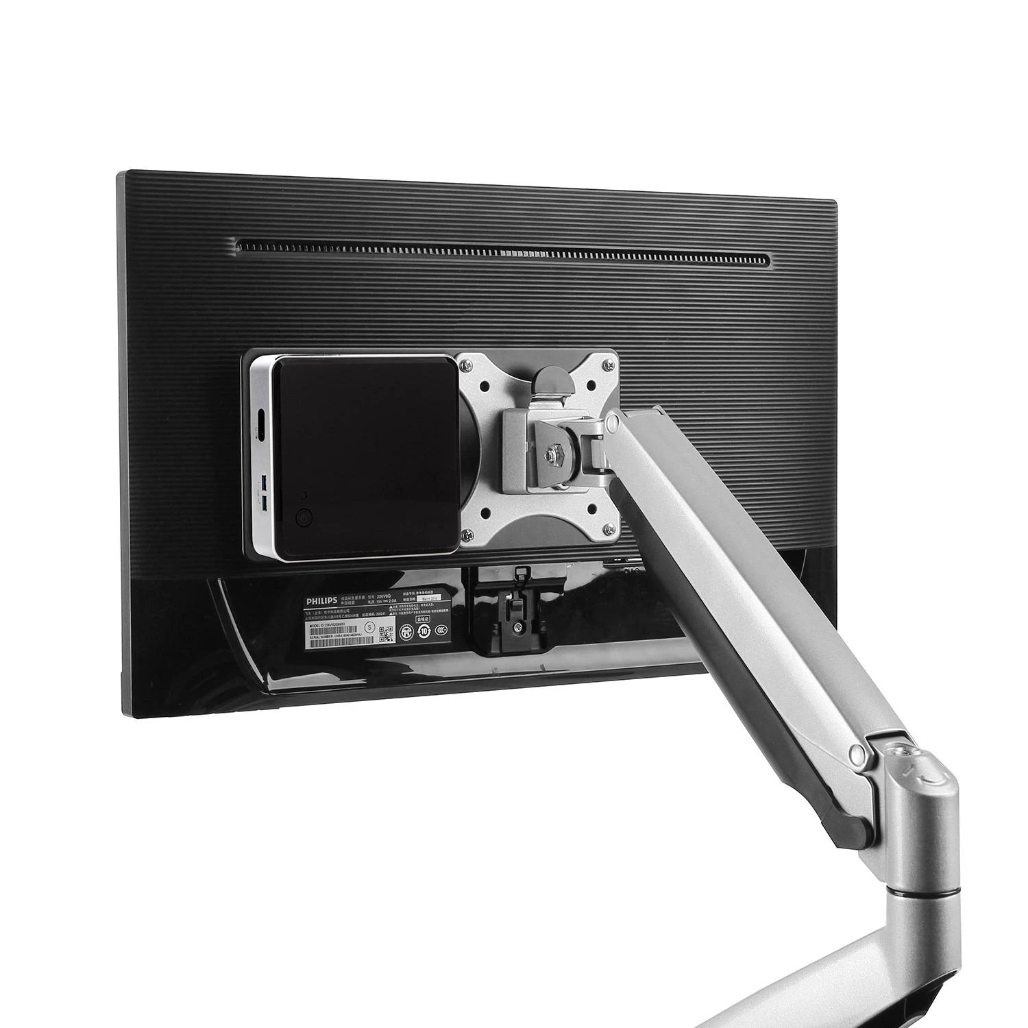 MACLEAN MC-721 Maclean MC-721 Adapteriai mini kompiuteriams NUC MAC mini CPU juodas
