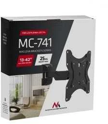 Laikiklis MACLEAN MC-741 Maclean MC-741 Braket for TV or monitorius 13-42 25kg juodas