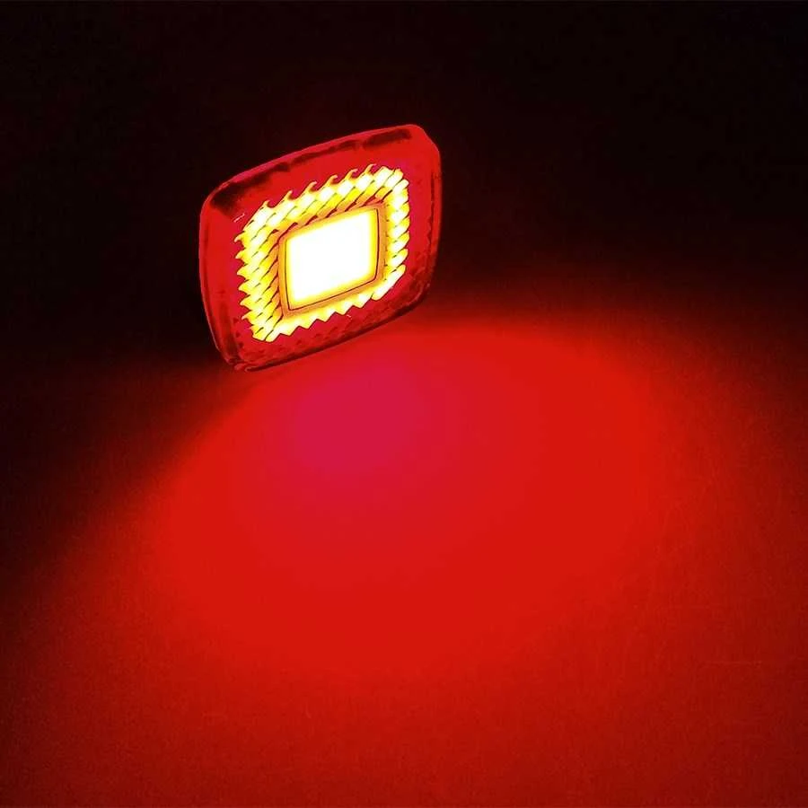 Lampka „Maclean“ LED galinis dviračio žibintas, prieblandos jutiklis, USB automatinis išsijungimas COB, maks. 125 lm, 450 mAh baterija, MCE355