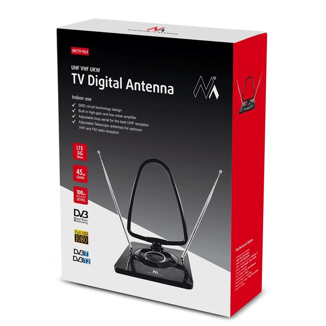 MACLEAN MCTV-963 Maclean MCTV-963 vidaus antena