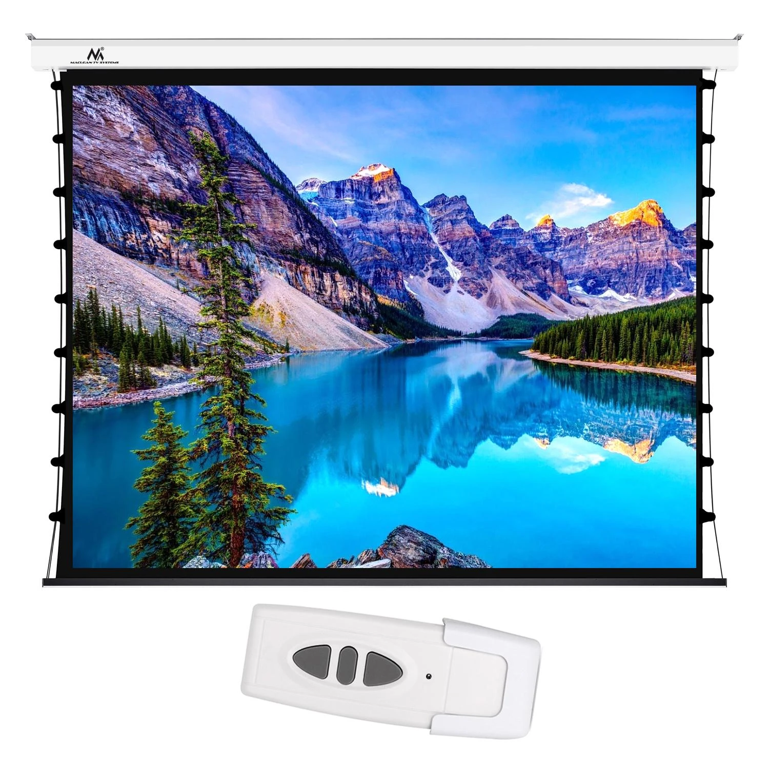 Maclean MC-992 elektrinis ekranas įtempiamas Premium 100''