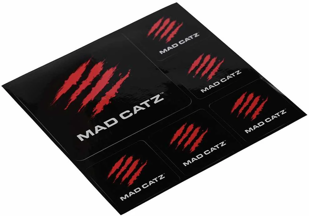 Žaidimų pelė  Mad Catz R.A.T. 8+, juoda