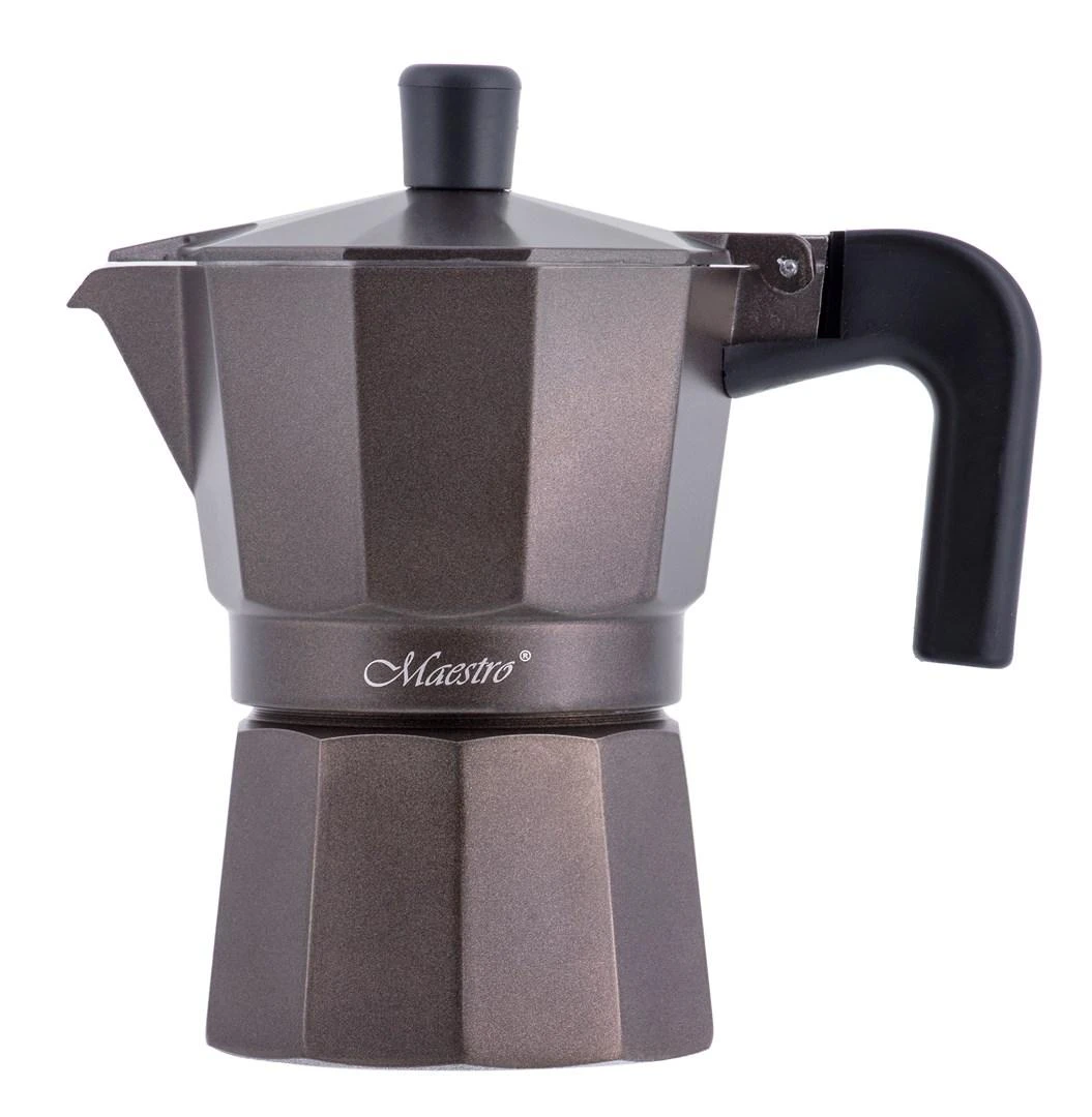 Maestro 3 cup kavos virimo aparatas MR-1666-3-BROWN ruda