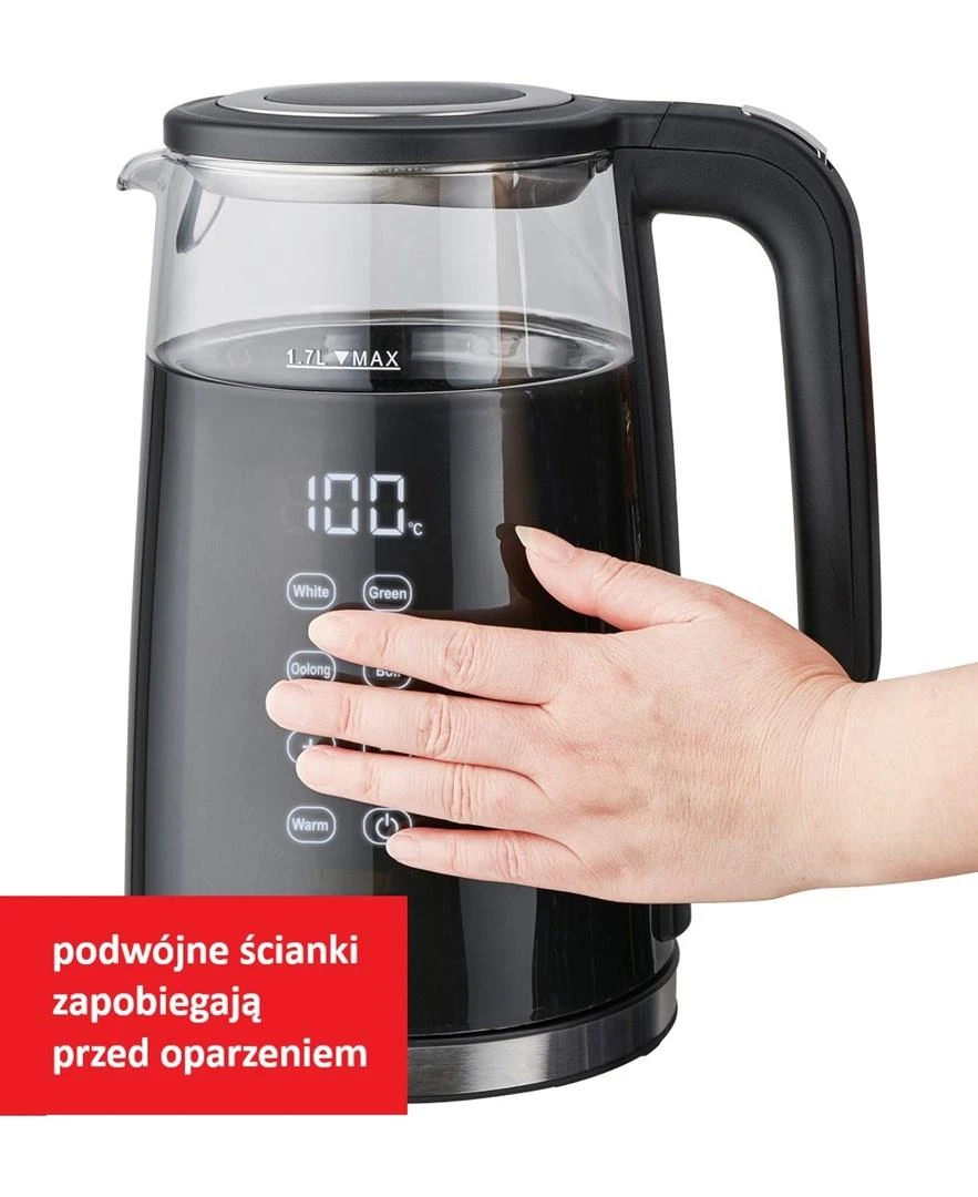 Elektrinis Virdulys - Maestro 1,7 L Raudonas
