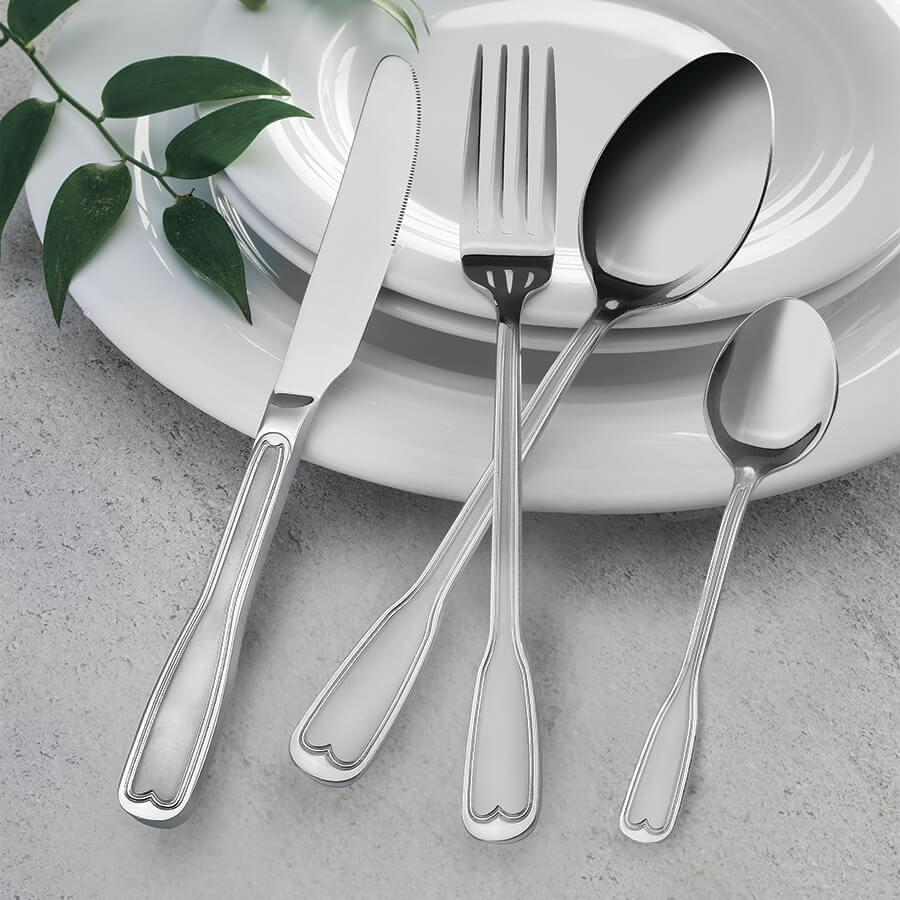 MAESTRO MR-1519-24 flatware set Nerūdijantis plienas 24 pc(s) Sidabrinis