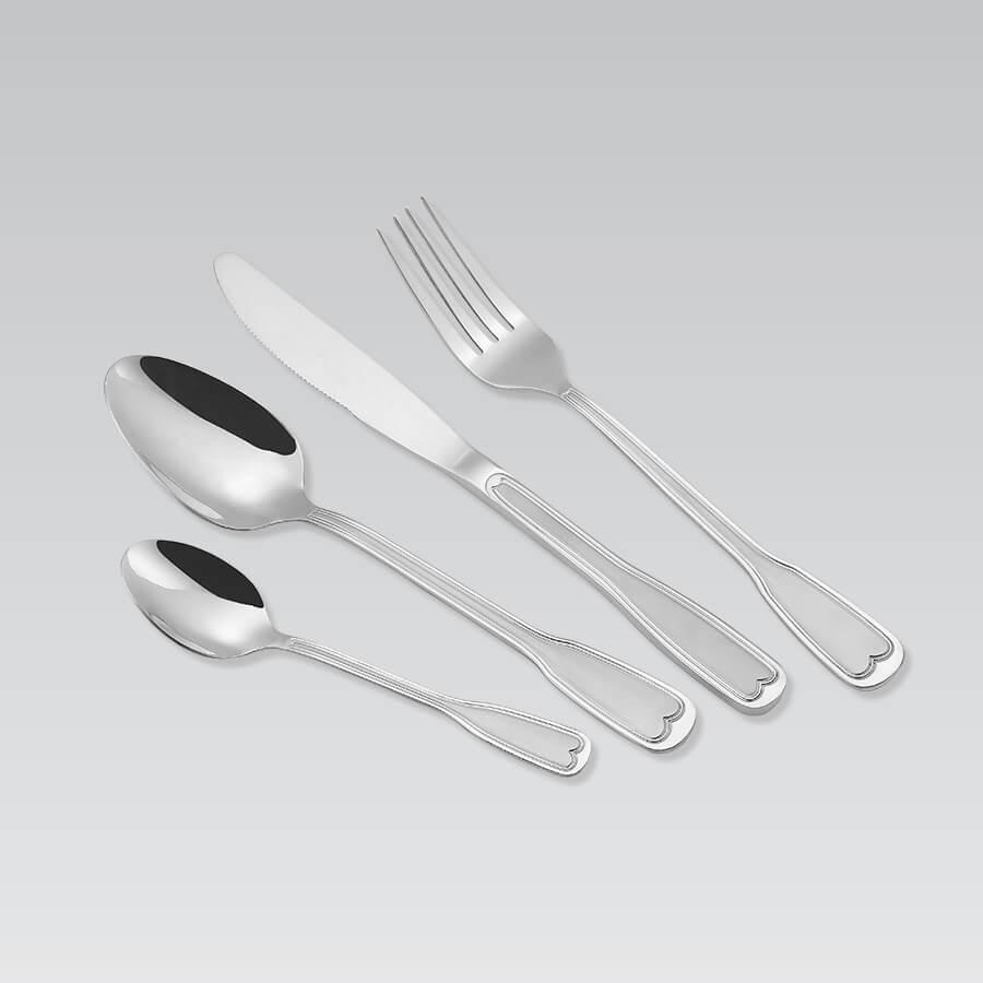 MAESTRO MR-1519-24 flatware set Nerūdijantis plienas 24 pc(s) Sidabrinis