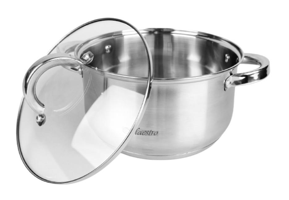 Puodų Rinkinys - Maestro MR-2120-6L Nerūdijančio Plieno 6 Dalių
