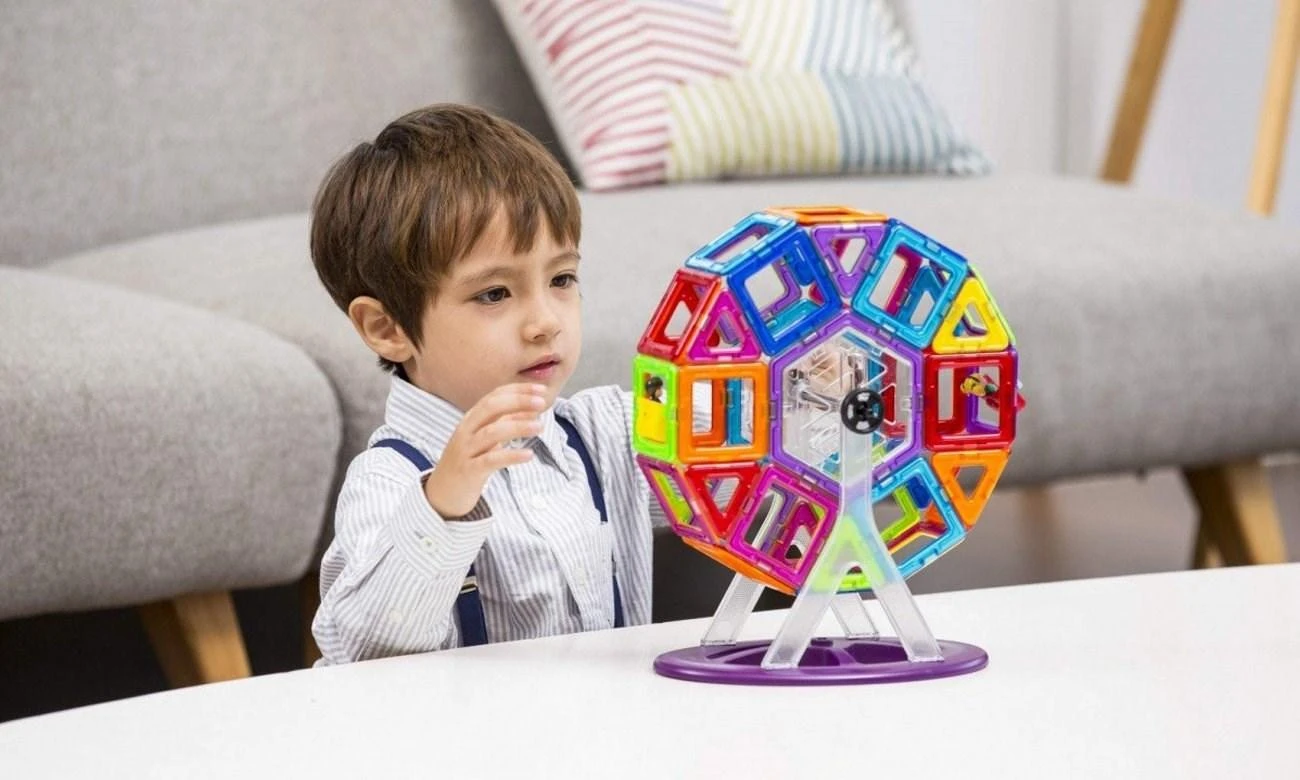 Magformers MAGF Magnetinis rinkinys „Karuselės“, 46 vnt.