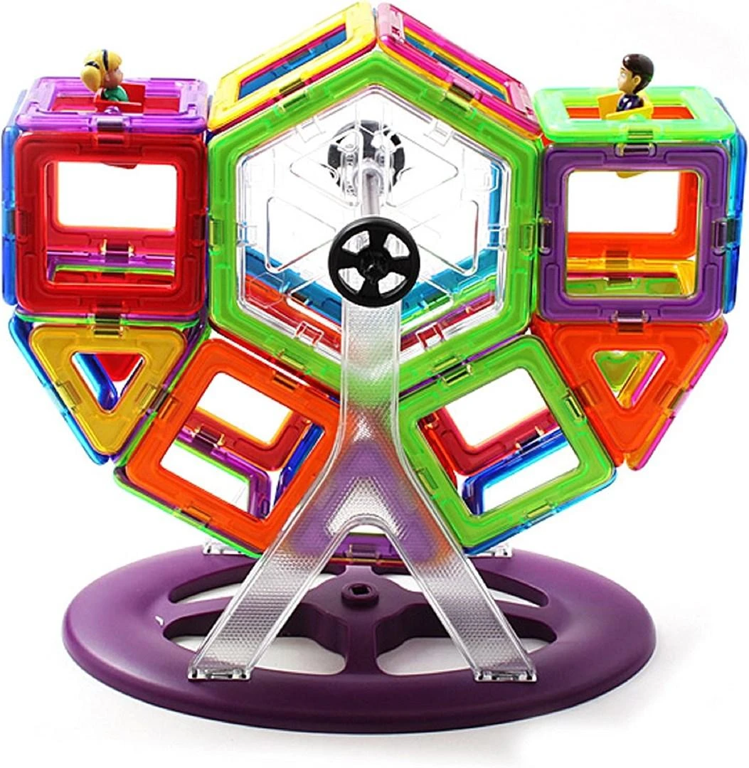 Magformers MAGF Magnetinis rinkinys „Karuselės“, 46 vnt.