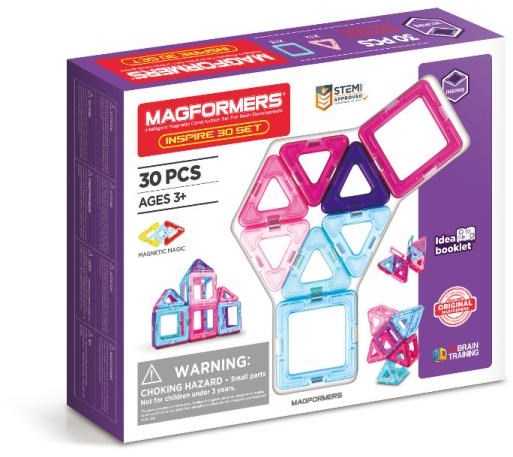 Magformers Klocki Įkvėpimo kaladėlės, 30 vnt.